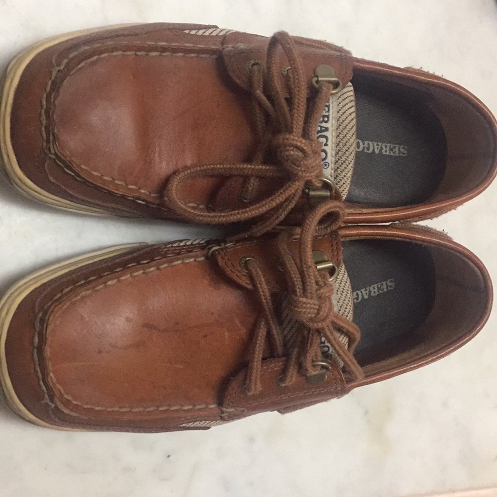 Super comfy vintage Sebago boat shoes. Never worn!